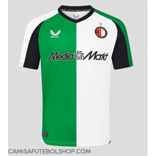 Camisa de time de futebol Feyenoord Replicas 3º Equipamento 2024-25 Manga Curta